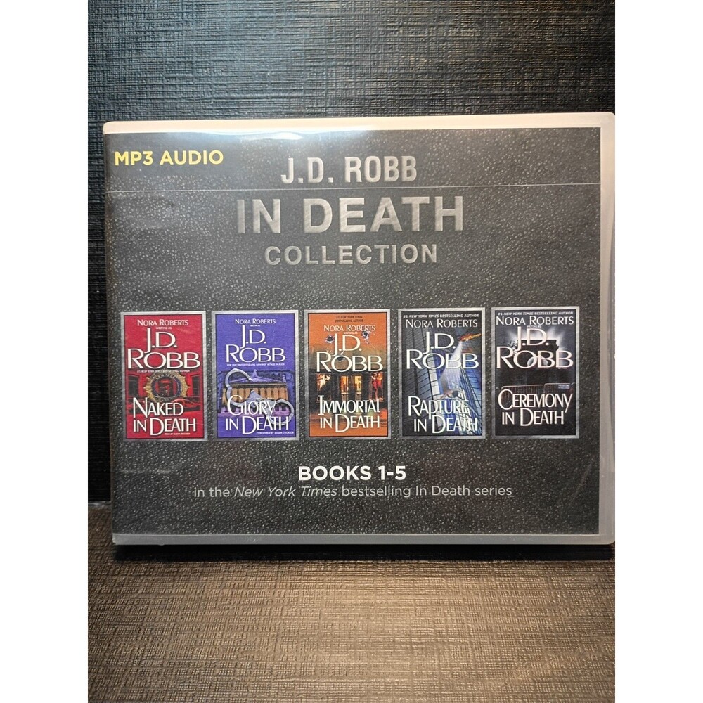 In Death Collection Books 6-10 J.D. Robb Mp3 CD Audiobook Unabridged Brilliance